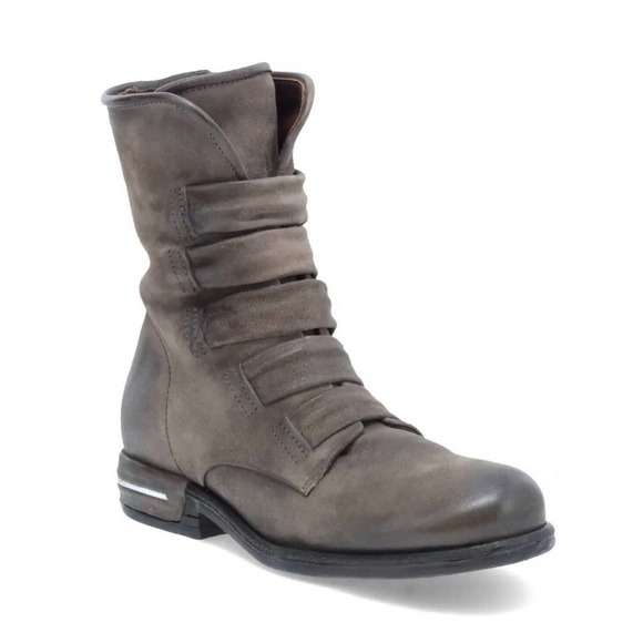 A.S.98 TRAVER LEATHER BOOTS ROCK SIZE - 40 .EU / 9-9.5 US $409